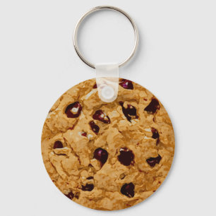 Chocolate Chip Cookie Keychain