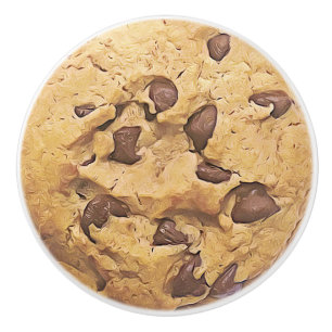 Chocolate Chip Cookie Kitchen Cabinet Knob