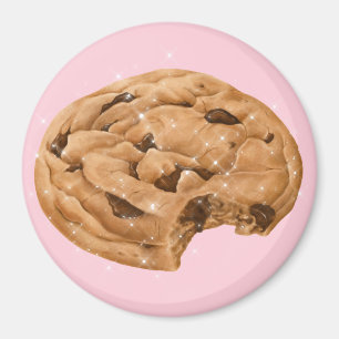 Chocolate chip cookie magnet