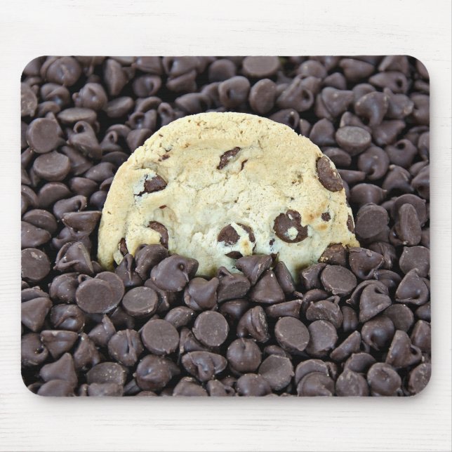 Chocolate Chip Cookie Mouse Pad (Front)