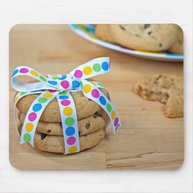 Chocolate Chip Cookie Mouse Pad (Front)