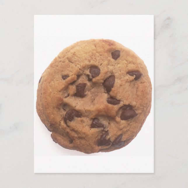 Chocolate Chip Cookie Postcard (Front)
