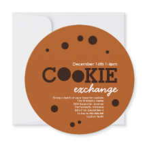 Chocolate Chip Cookie Swap Exchange Party