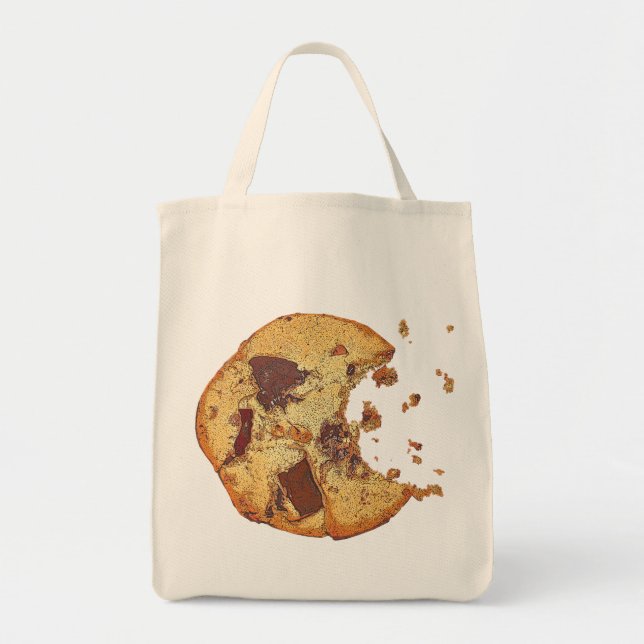 Chocolate Chip Cookie Tote Bag (Front)