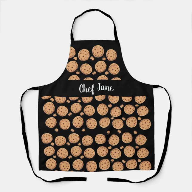 Chocolate Chip Cookies Apron (Front)