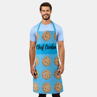 Chocolate Chip Cookies Baker All-Over Print Apron