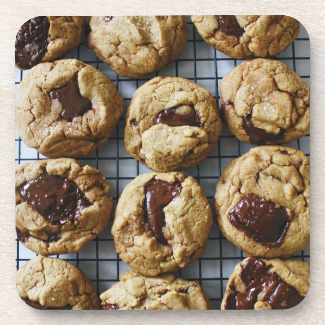 Chocolate Chip Cookies Coaster (Front)