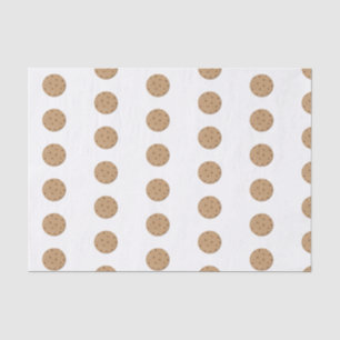 Chocolate Chip Cookies Cute Illustrated Tissue Paper