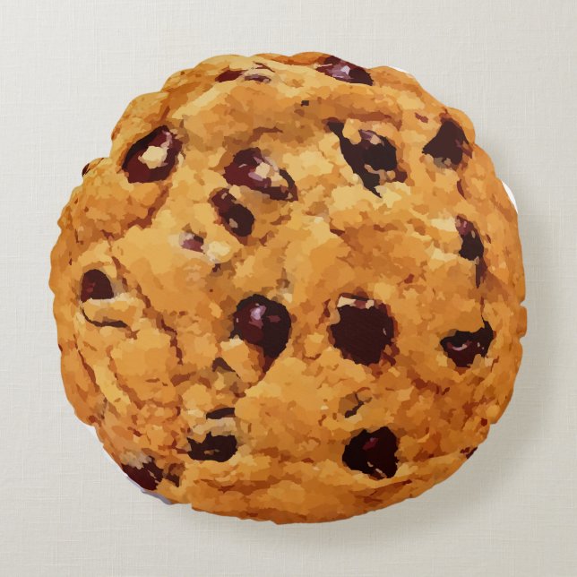 Chocolate Chip Cookies Double Sided Pillow (Front)