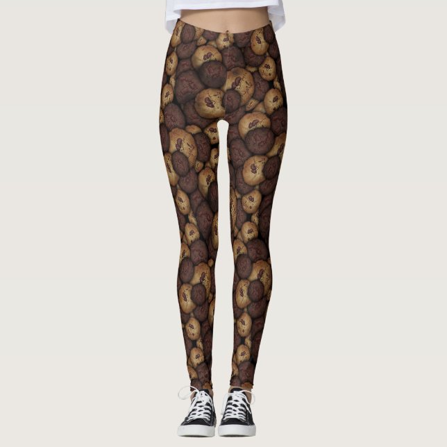 Chocolate Chip Cookies Leggings (Front)
