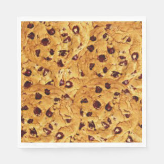 chocolate chip cookies napkin