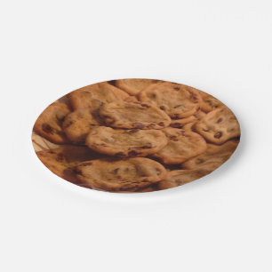 Chocolate Chip Cookies  Paper Plate