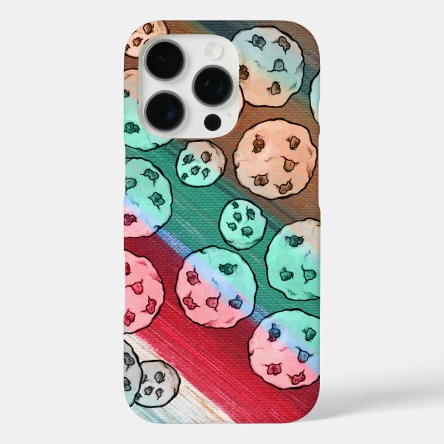 Chocolate Chip Cookies Pattern                     Case-Mate iPhone Case (Back)