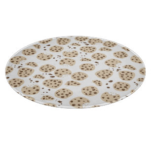 Chocolate Chip Cookies Pattern Cutting Board