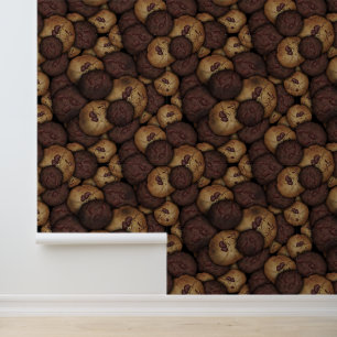 Chocolate Chip Cookies Pattern  Wallpaper