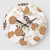 chocolate chip cookies pattern white ver