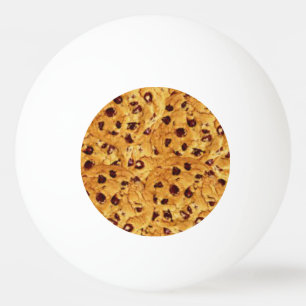 chocolate chip cookies ping pong ball