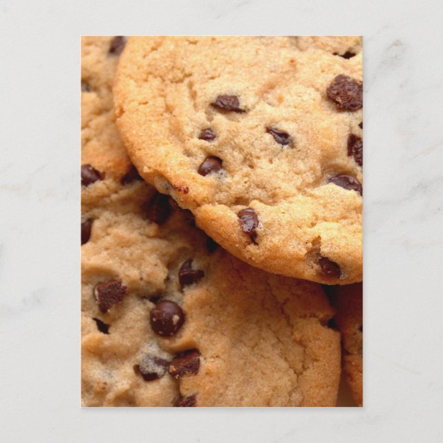 Chocolate Chip Cookies Postcard (Front)