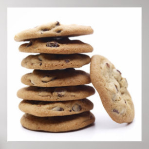 Chocolate Chip Cookies Poster Print