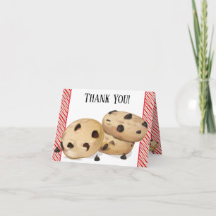 Chocolate Chip Cookies Thank You Card