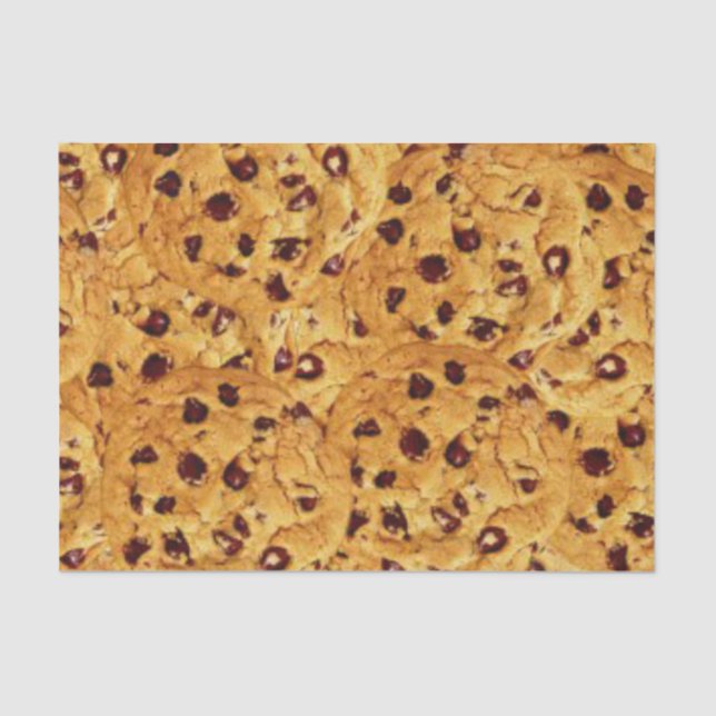 chocolate chip cookies tissue paper (Front)