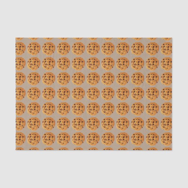 Chocolate Chip Cookies Tissue Paper (Front)