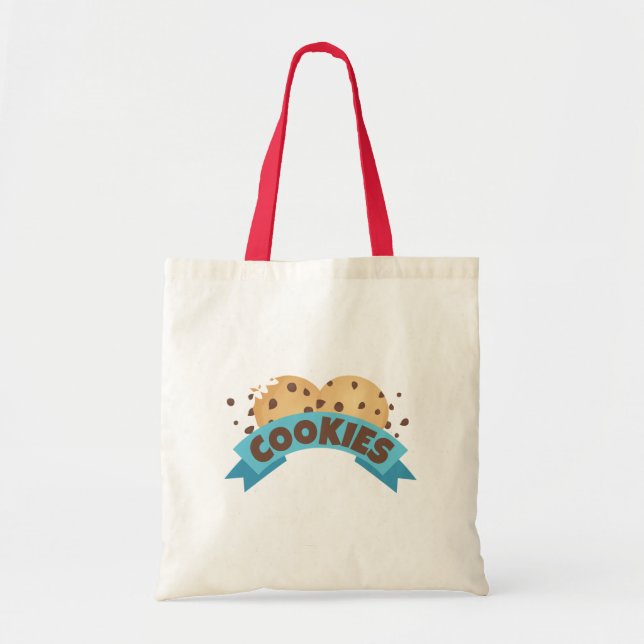 Chocolate Chip Cookies Tote Bag (Front)