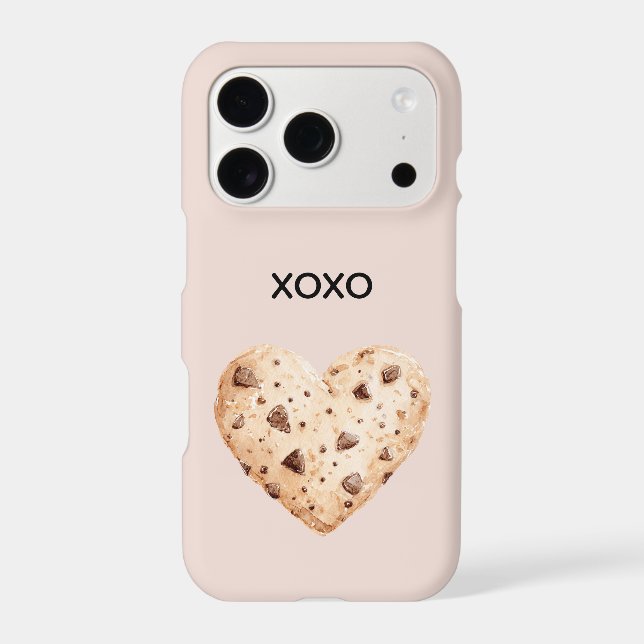Chocolate Chip Heart Cookie (Verso)