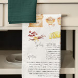 Chocolate Chip Oatmeal Cookie | Recipe Heirloom Kitchen Towel<br><div class="desc">For a unique gift, bake a batch of treats right from one of grandma's treasured recipes, and gift along with a heirloom tea towel printed with the same recipe. Turn handwritten recipes from your mother or grandmother or aunts into gorgeous and sentimental tea towels for daily use. It's easy to...</div>