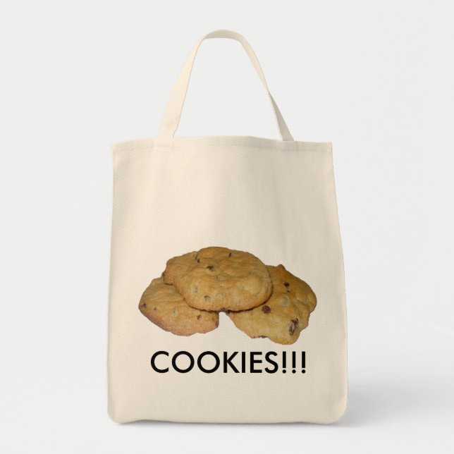 Chocolate Chip Oatmeal Cookies Tote Bag (Front)
