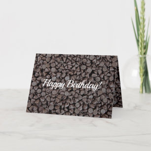 Chocolate Chips birthday Card