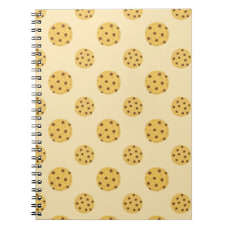 chocolate chips cookie notebook