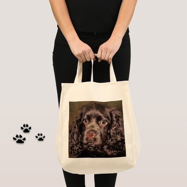 Chocolate Cocker Spaniel Tote Bag (Creator Uploaded)