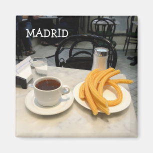 chocolate con churros Magnet