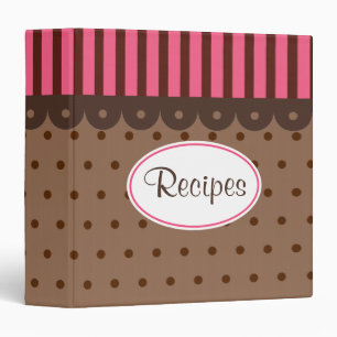 Chocolate Cookbook Kitchen Recipe Binder Gift