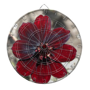 Chocolate Cosmos Flower Dartboard
