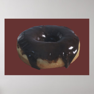 Chocolate Covered Donut Poster