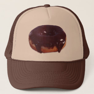 Chocolate Covered Doughnut Trucker Hat