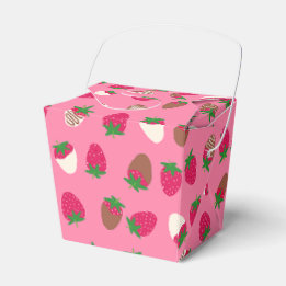Chocolate Covered Strawberries Favour / Treat Box