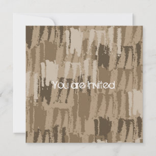 Chocolate Cream Baby Shower Invitation