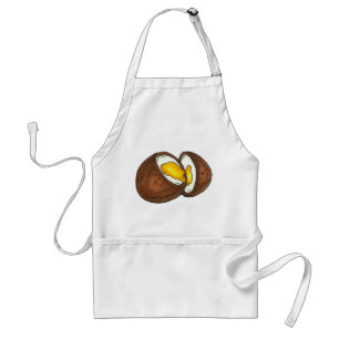 Chocolate Creme Cream Egg Easter Basket Candy Standard Apron