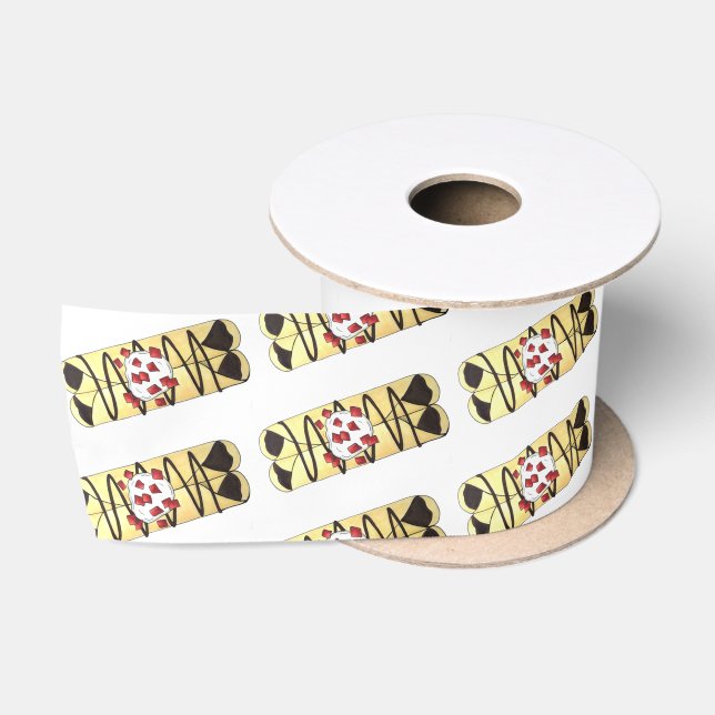 Chocolate Crêpe Pancake France French Food Crepes Satin Ribbon (Spool)