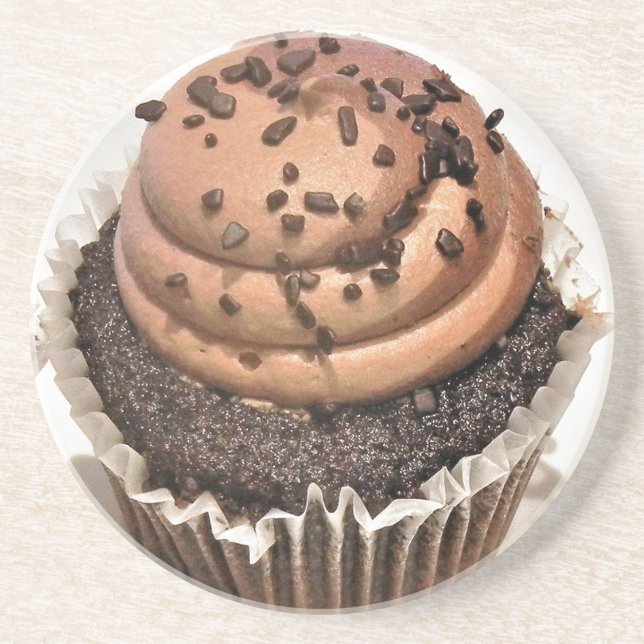Chocolate Cupcake Coaster (Front)