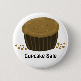 Chocolate Cupcake - Cupcake Sale 2 Inch Round Button
