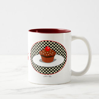 Chocolate Cupcake Diner Mug