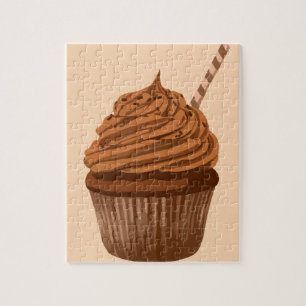 Chocolate Cupcake Jigsaw Puzzle