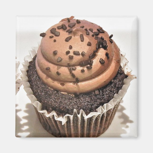 Chocolate Cupcake Magnet (Front)