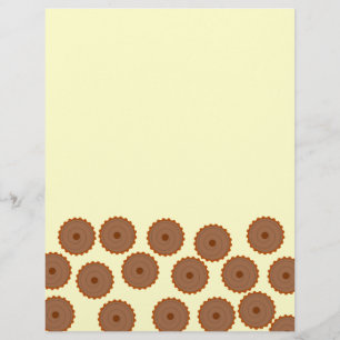 Chocolate Cupcake Pattern.