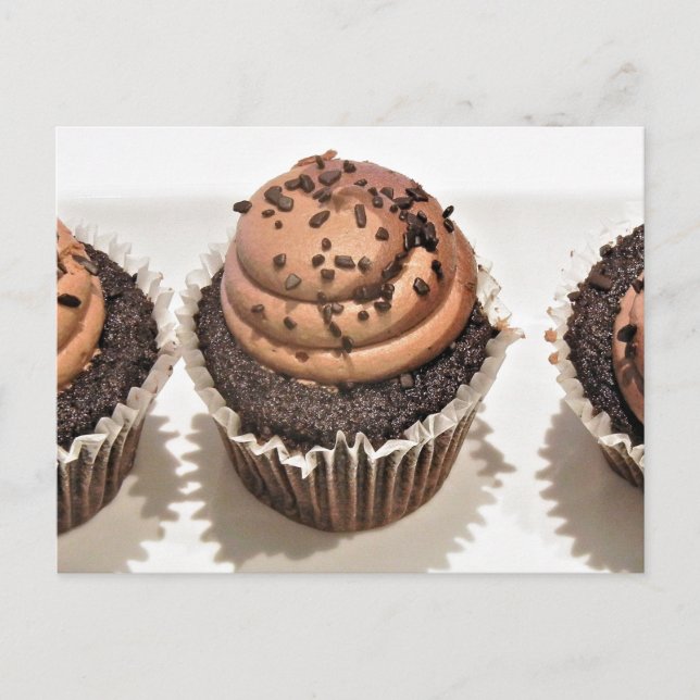 Chocolate Cupcake Postcard (Front)
