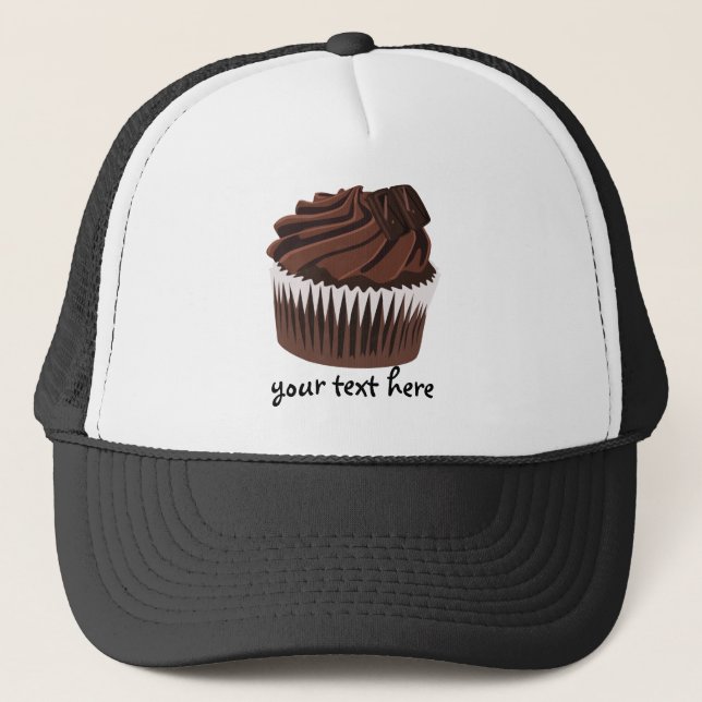 Chocolate Cupcake Trucker Hat (Front)
